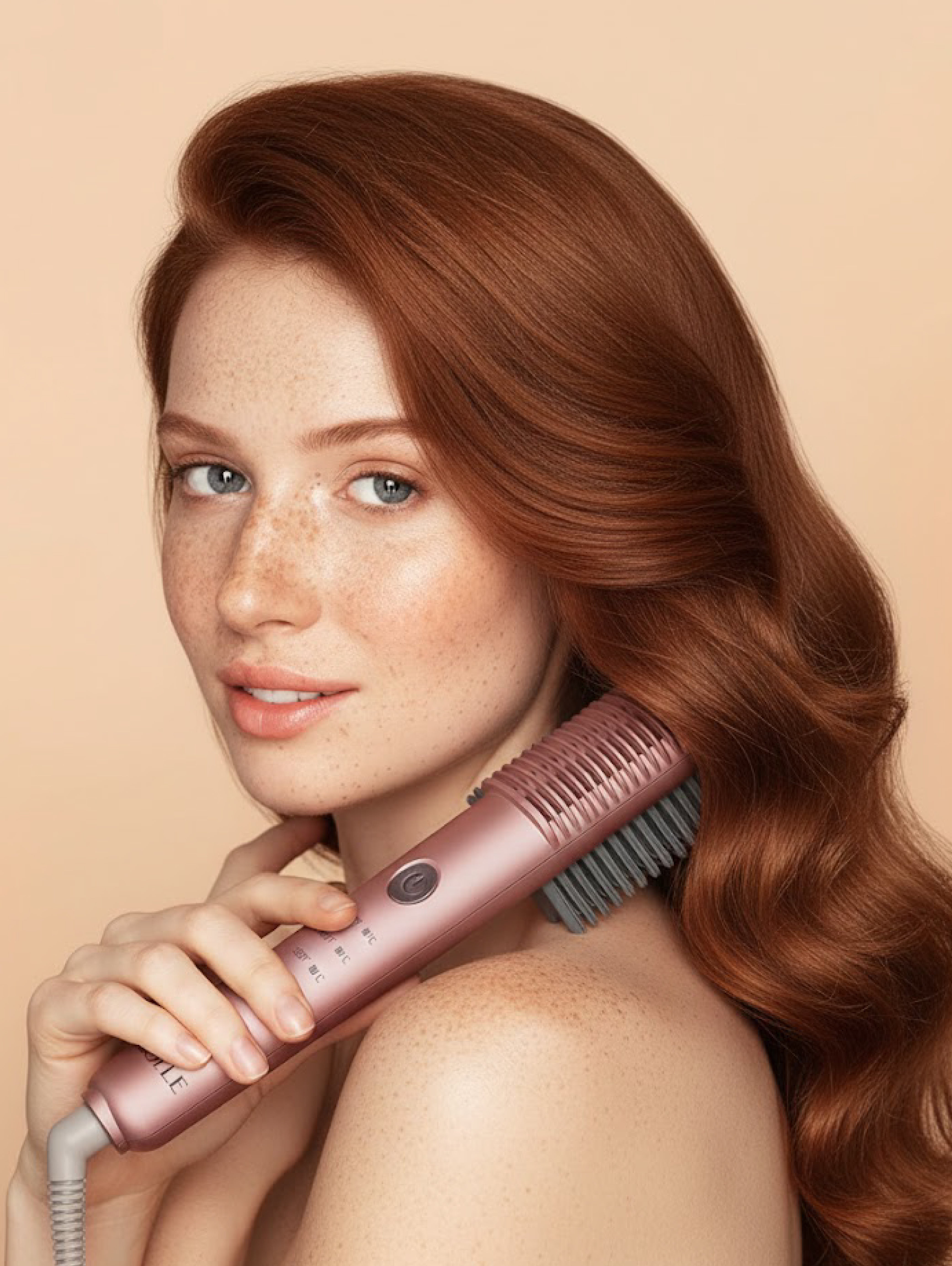 SOLEIL hair brush straightener Soleil Super Straightener Comb ® on Sale at $20 - Free  main image 3