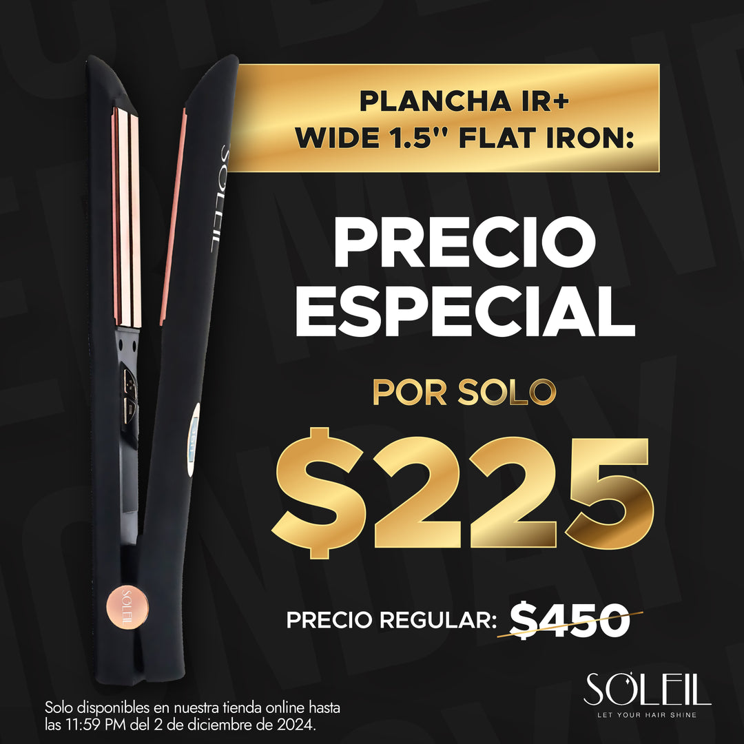 IR+ Wide 1.5″ Infrared Flat Iron