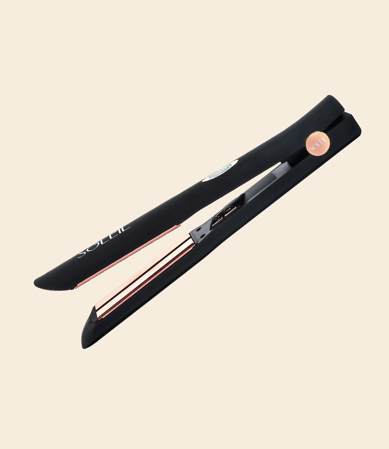 はづき 【新品未使用】SOLEIL ソレイル flat iron ブラック Soleil IR+ Wide 1.5″ Infrared Flat Iron | Anti-Frizz – Soleil PR