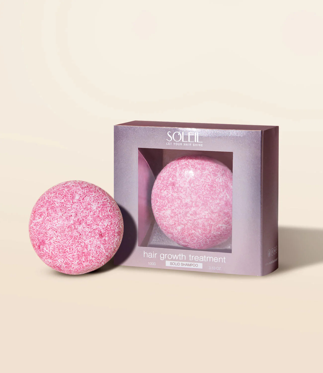 Soleil Hair Growth Treatment – Solid Shampoo Bar