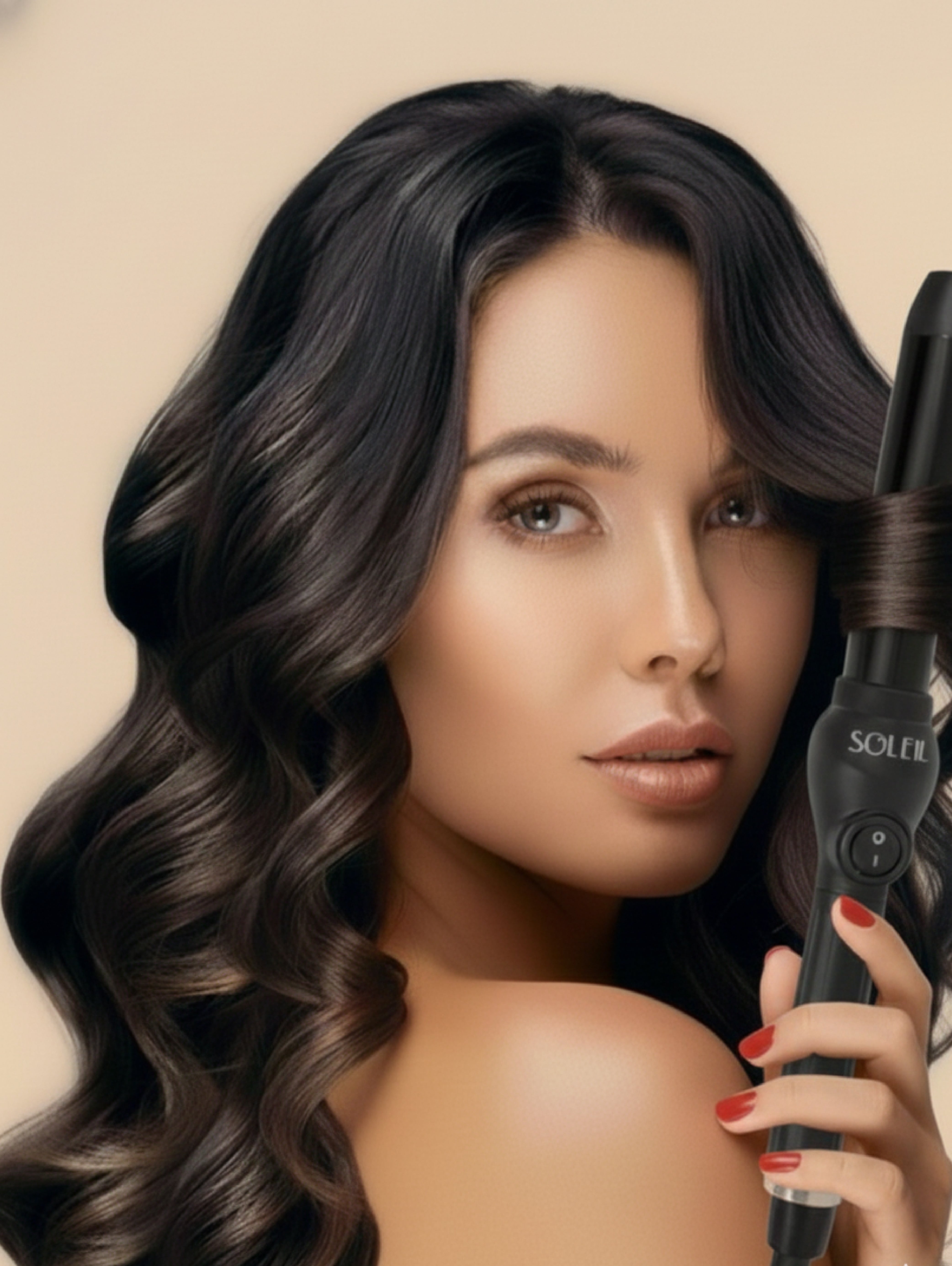 Curling Irons | Titanium & Ceramic | Soleil Pr