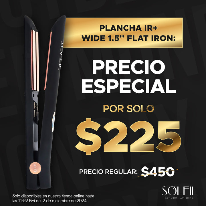 IR+ Wide 1.5″ Infrared Flat Iron