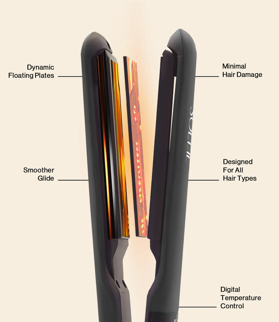 Dynamic Flat Iron 1″ Titanium Soleil Pr – Soleil PR