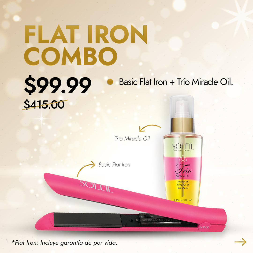 Flat Iron Combo